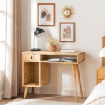 Dovetail Study Table with Storage