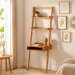 Ferncliff Study Table with Shelves