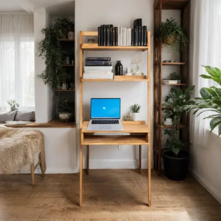 Ferncliff Study Table with Shelves