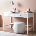 White Maisie Study Table