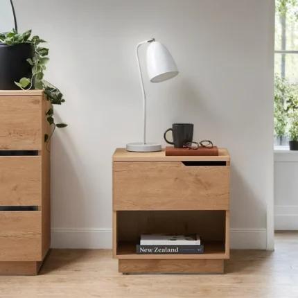 Ventura Natural Bedside Table