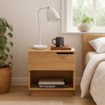 Ventura Natural Bedside Table