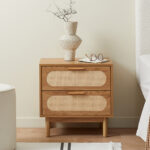 Canyon Two Drawer Bedside Table