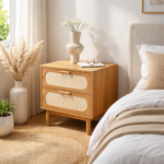 Wellington Two Drawer Bedside Table