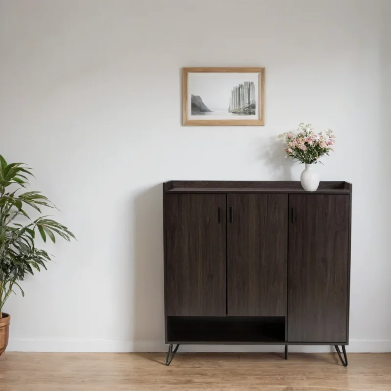 Northstep 3 Door Shoe Cabinet