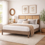 Cotswold Platform Bed with Rattan