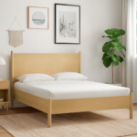 Foxcroft Rounded Leg Bed