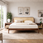 Shelburne Rattan Bed