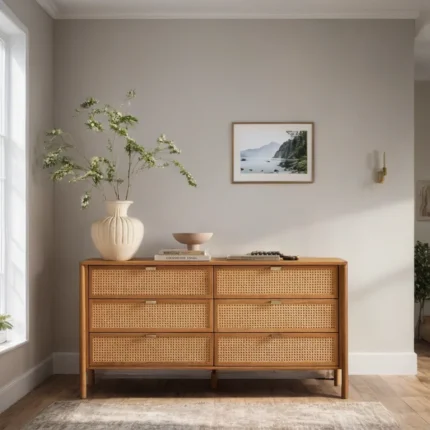 Wilsthorpe Cane 6 Chest of Drawer