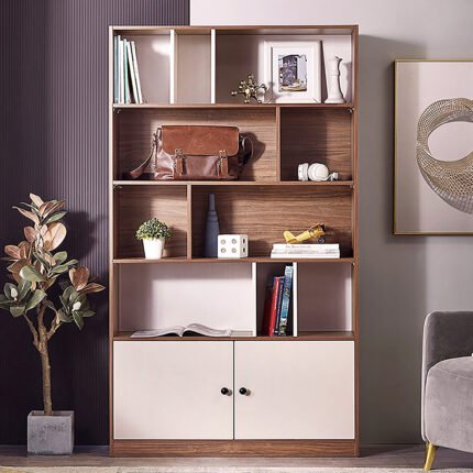 Polka Pine Display Cabinet