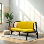 Solid Wood Delmar Lounge Sofa