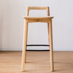 Lumber Square Counter Stool