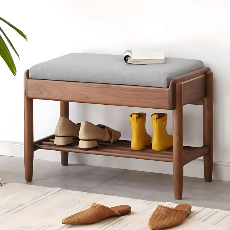 Everline Storage Shoe Bench