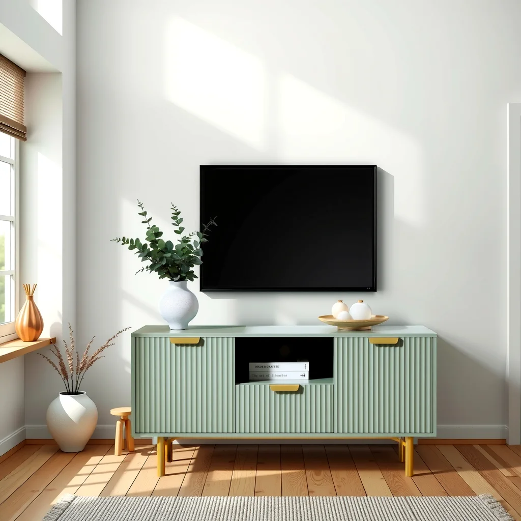 Hearthside Ridged TV Cabinet Hearthside Ridged TV Cabinet