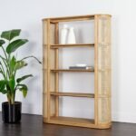 Curved Cane Bookcase