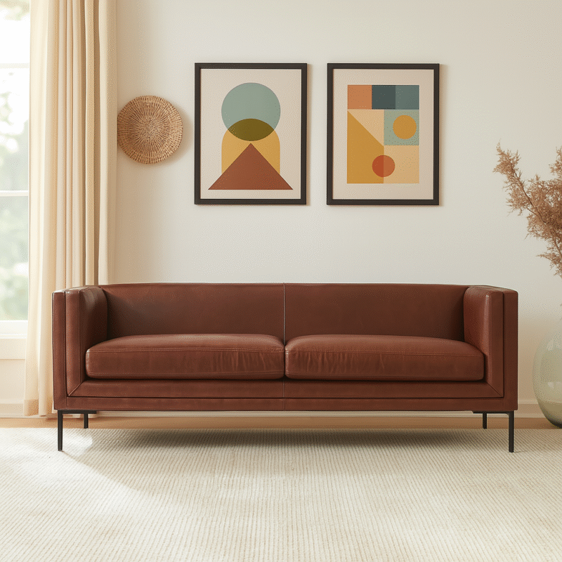 NaturaLuxe Sunlit Sofa