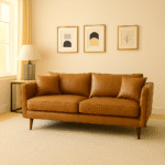 Arlo Caramel Sofa